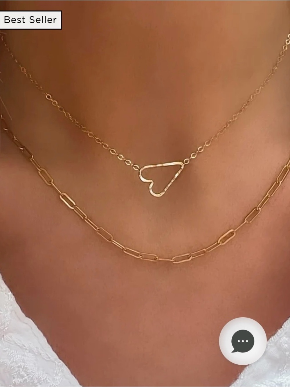 James Michelle Itty Bitty Heart Necklace | Brand New - Picture 3 of 6